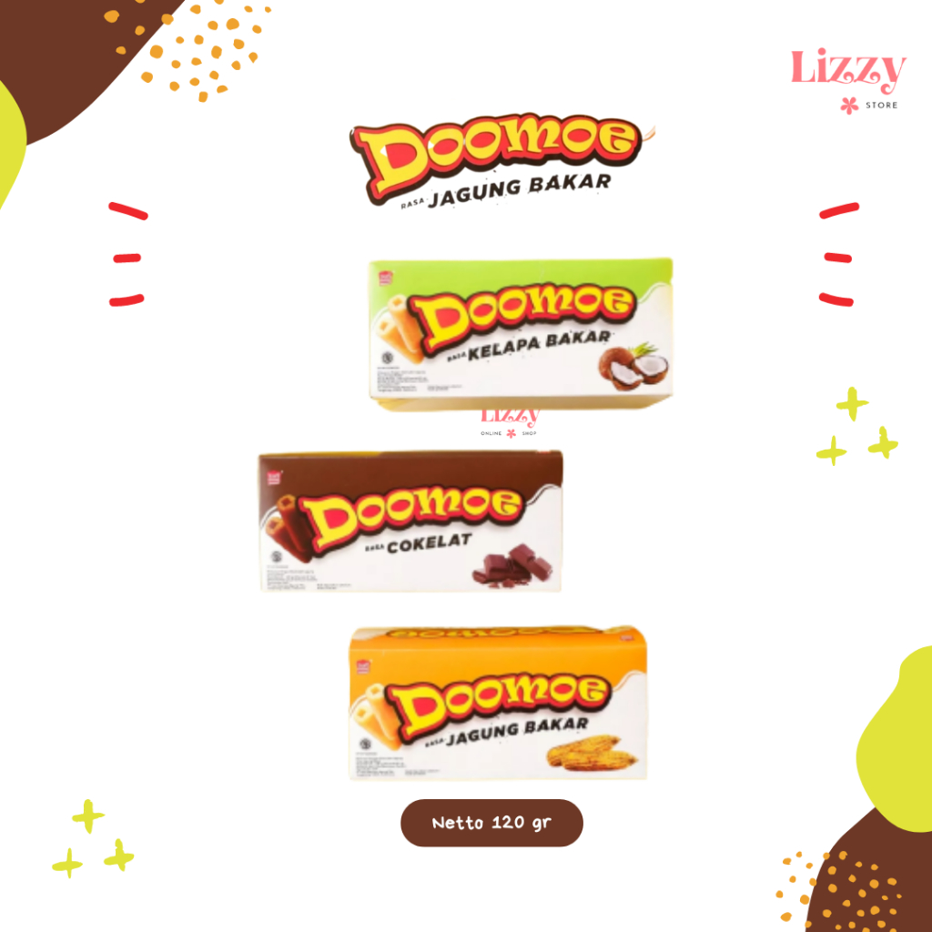Doomoe Stik Snack Makanan Ringan 6 x 20gram