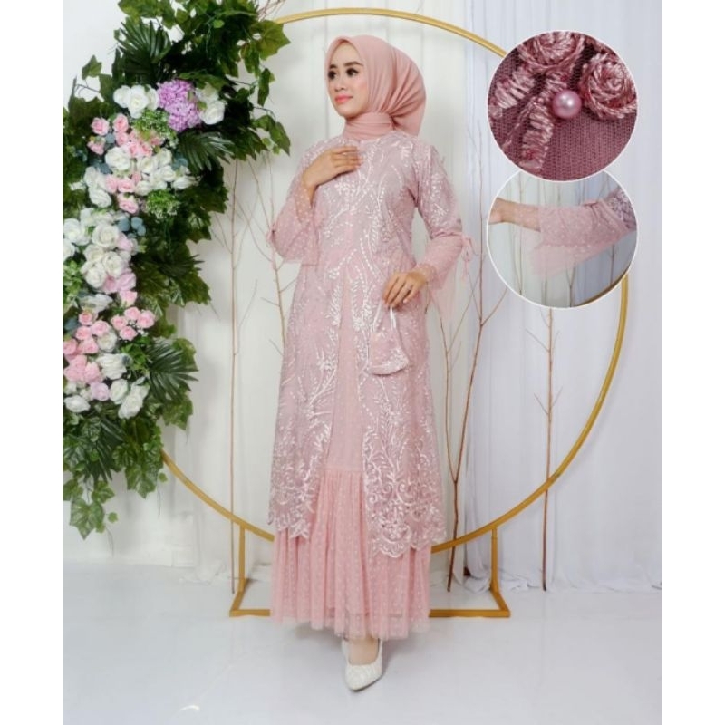 Gamis Tutu Eviola Original Butik