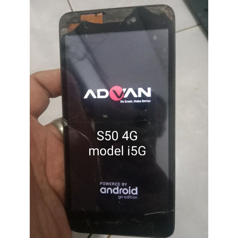 ADVAN S50 4G model i5G dan s6 minus ts retak