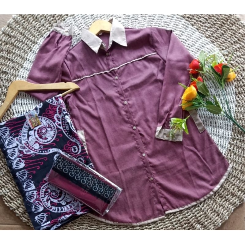 SET TUNIK//SET KATUN MADINA//SET TUNIK KATUN MADINA