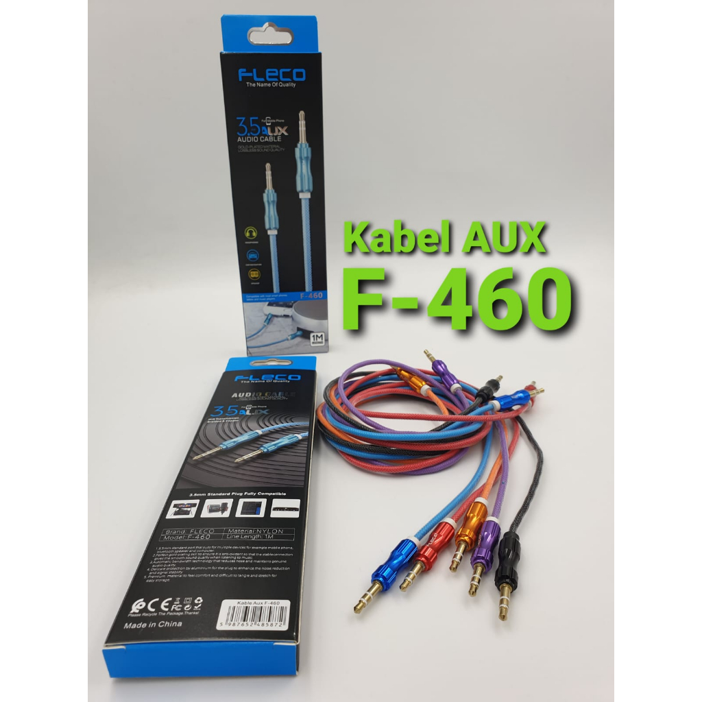 kabel aux audio speaker soundcard 3.5mm FLECO F-460