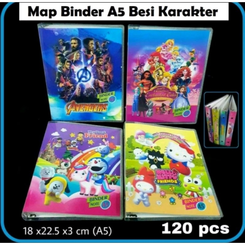 

Map Binder Note notebook A5 Hard Cover