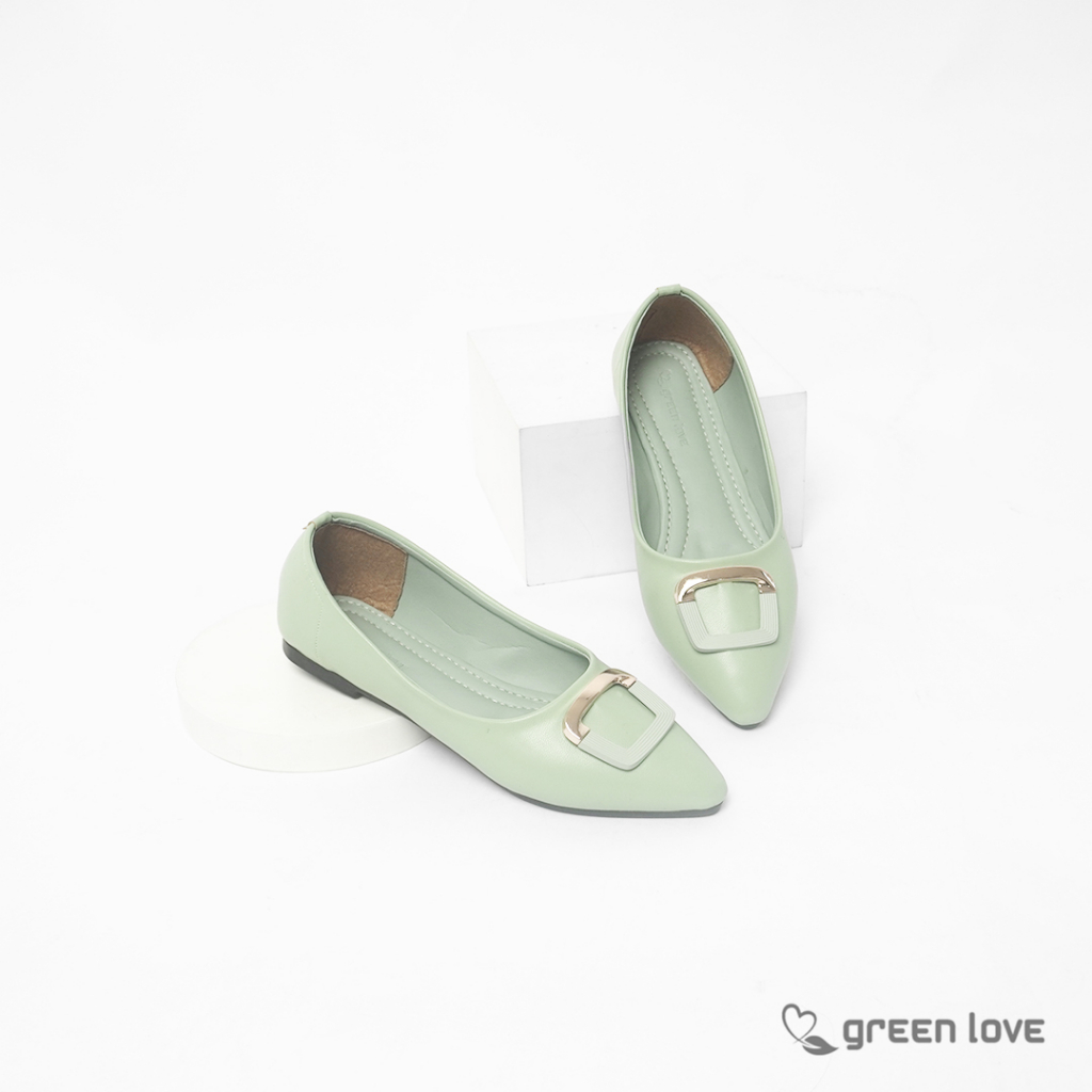 Green Love Sepatu Wanita Flat RACHEL