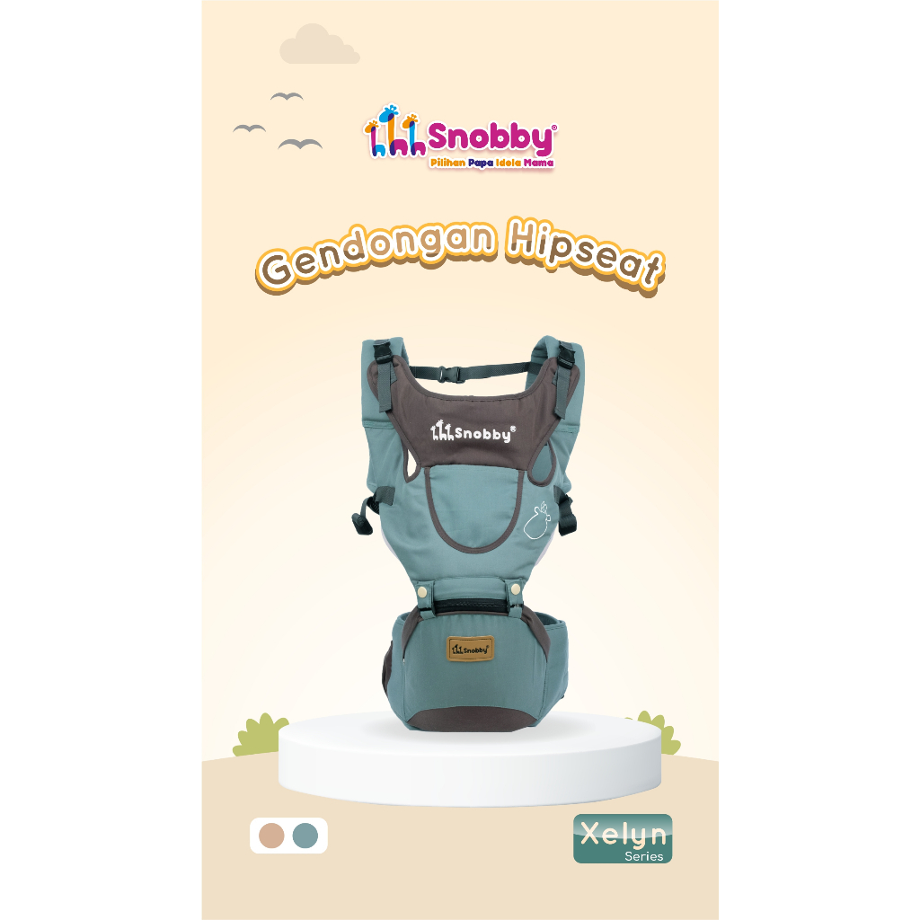 Snobby Gendongan Hip Seat Hipseat 6 Posisi Saku Print Xelyn Series SBG5763