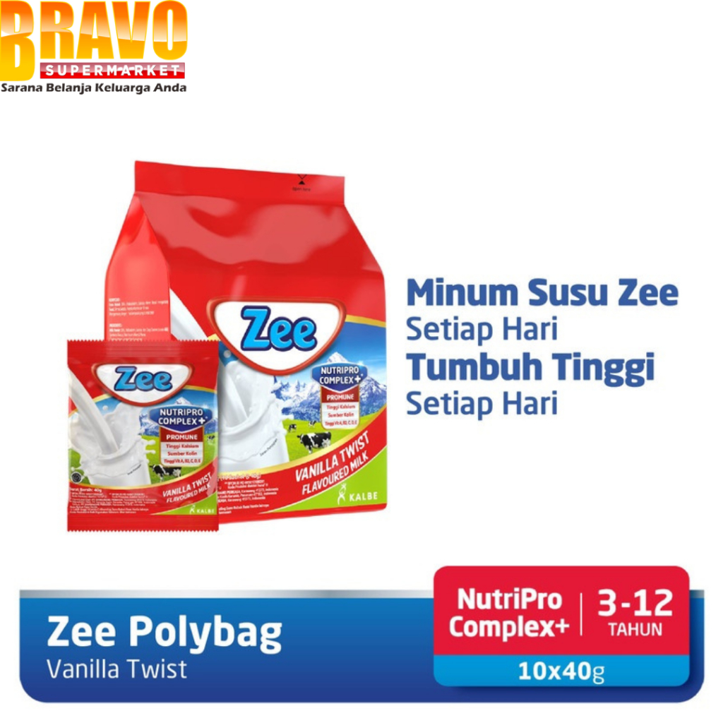 

Bravo Bojonegoro - Zee Sachet In Bag Vanilla Twist & Swizz Chocolate 10x39GR