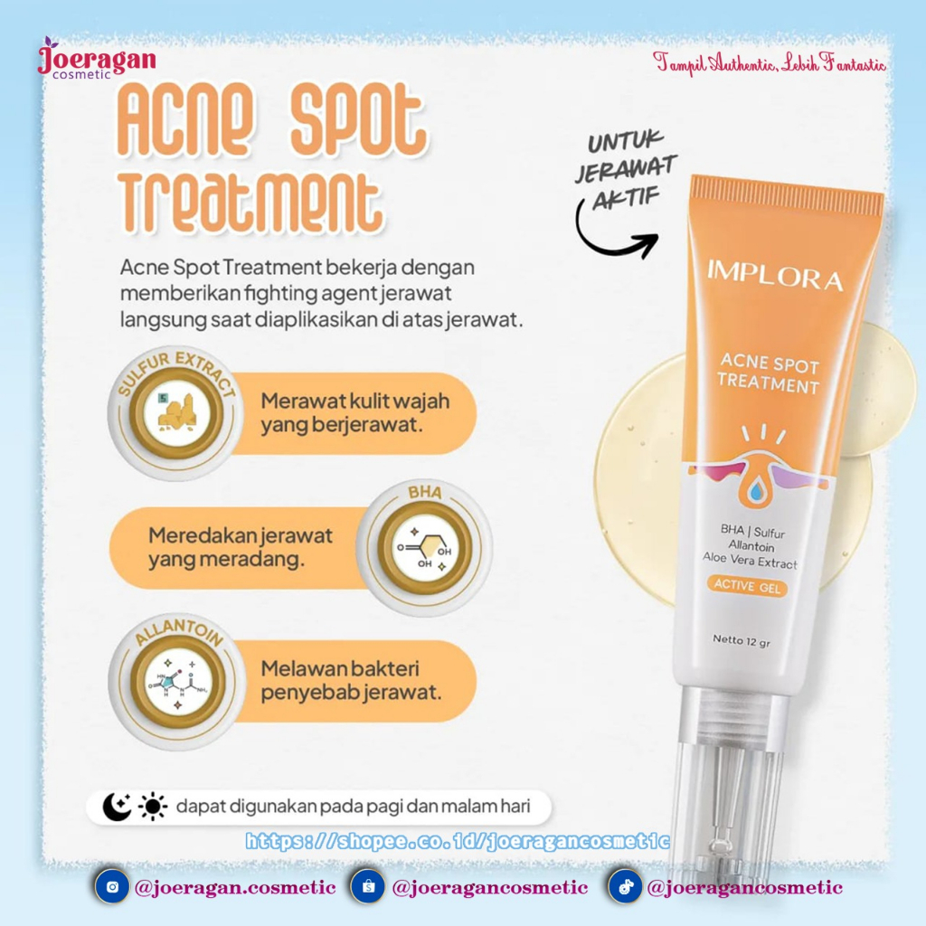 IMPLORA Skincare Series I Implora Dark Spot Treatment I Implora Acne Spot Treatment