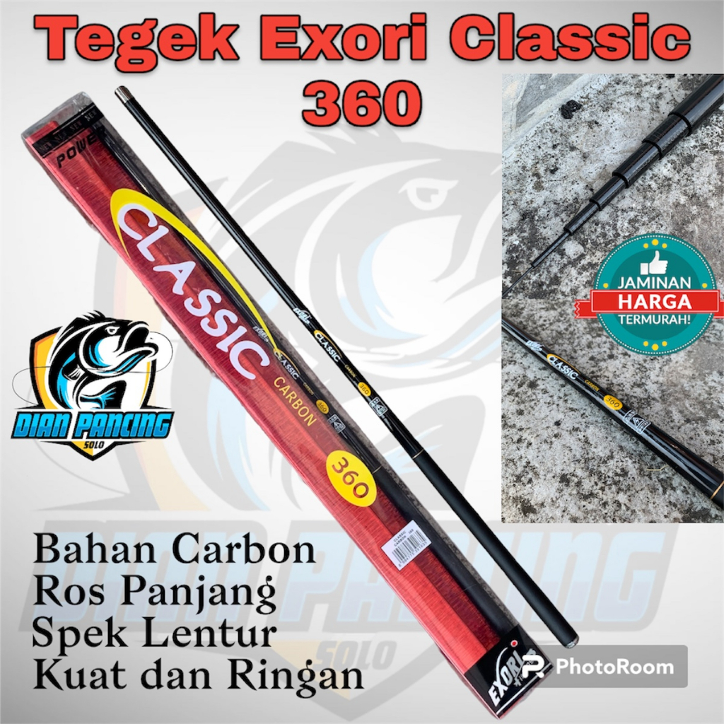 Joran Tegek Exori Classic 360 New Power Best Seller