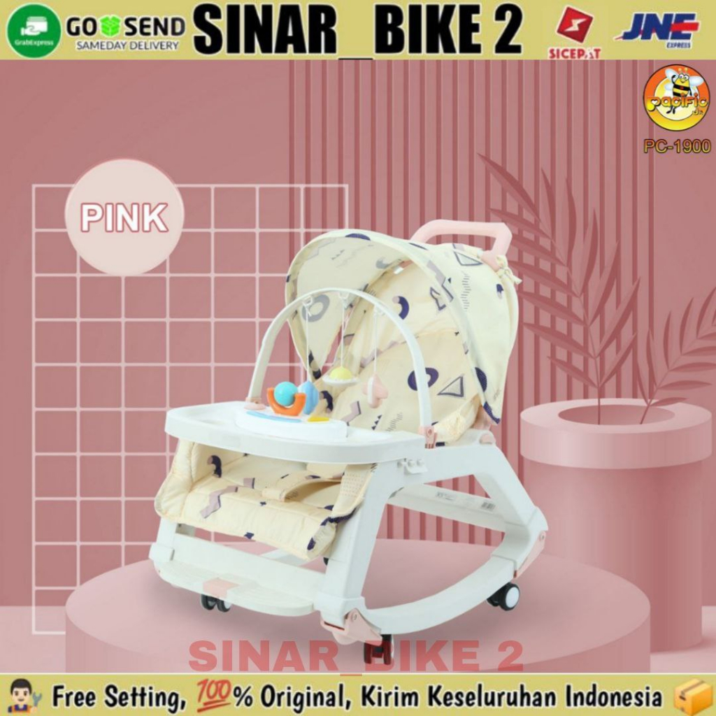 Kursi Bayi Ayun PC 1900 Baby Multifunctional Rocking Chair Multifungsi