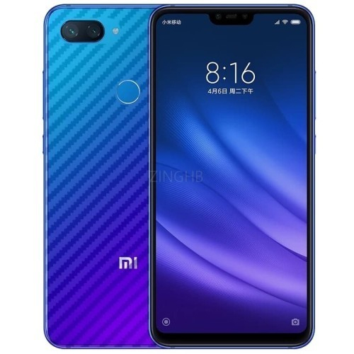 XIAOMI MI8 MI8 LITE ANTI GORES SKIN KARBON BELAKANG ANTI JAMUR SCREEN GUARD PROTECTOR