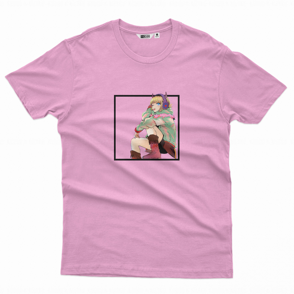 Tshirt Mem Cho Pink Anime Manga Oshi No Ko Premium Unisex