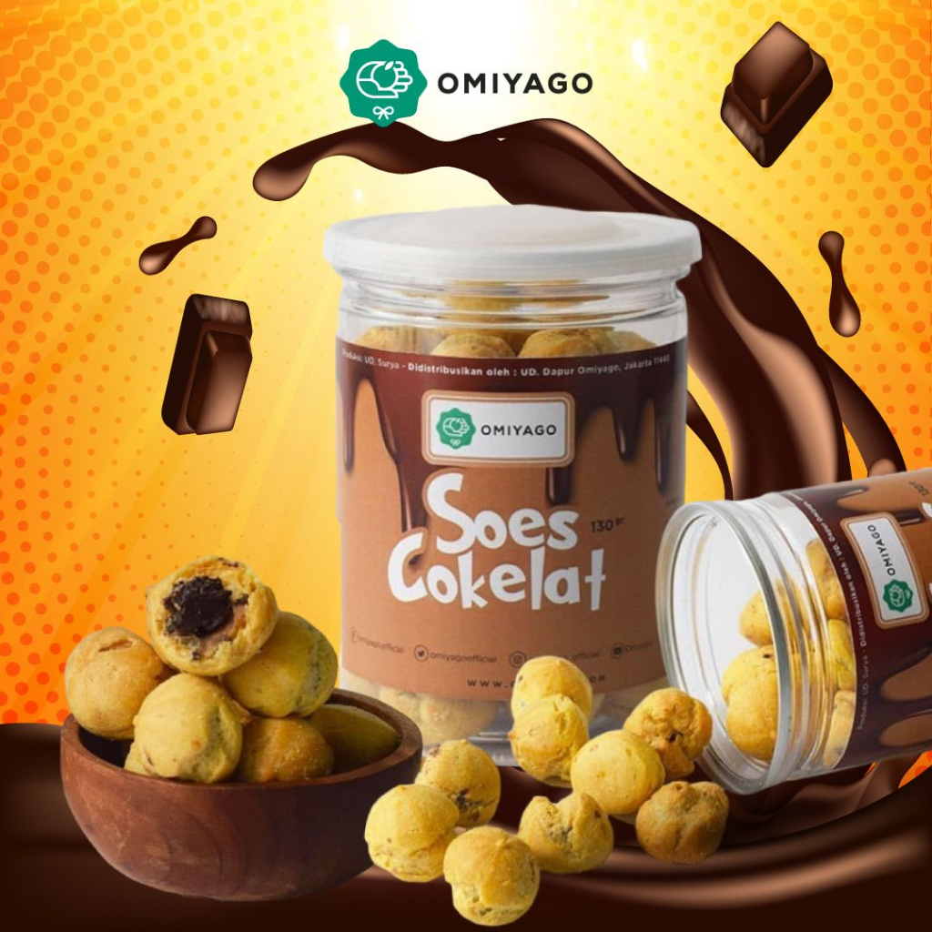 

Soes Cokelat Omiyago 130 gr