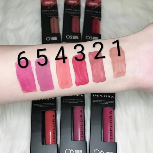 [ SALE ] IMPLORA Lip Cream Matte / LIPSTIK- PELEMBAB BIBIR - LIP CREAM OMBRE - IMPLORA URBAN LIP CREAM MATTE