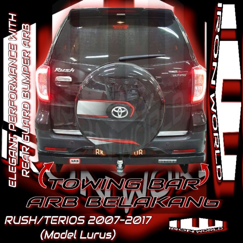 TOWING BELAKANG ARB RUSH TERIOS LAMA