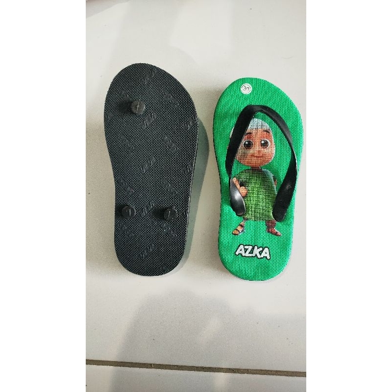 Sandal anak custom nama sendiri motif nusa rara sendal custom anak