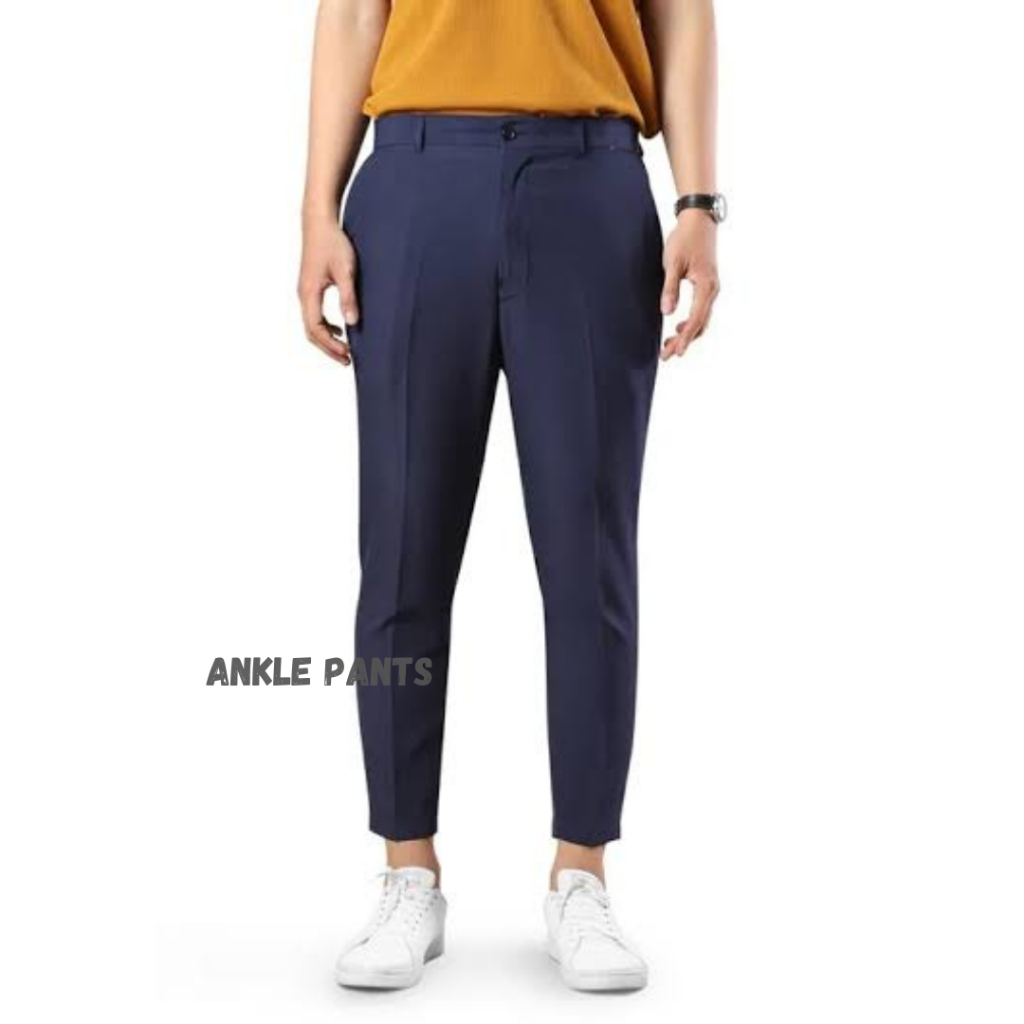 Celana Ankle Pants Celana Casual Celana Formal Celana Panjang Pria