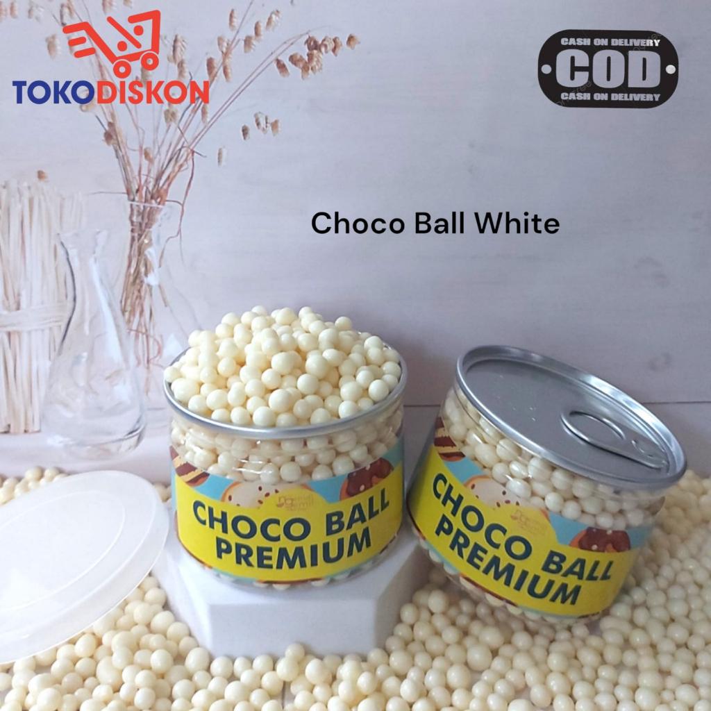 

Can Chocoball White Sprinkle Bola Rasa Buah Topping Kue Donut Bolu Kualitas Premium