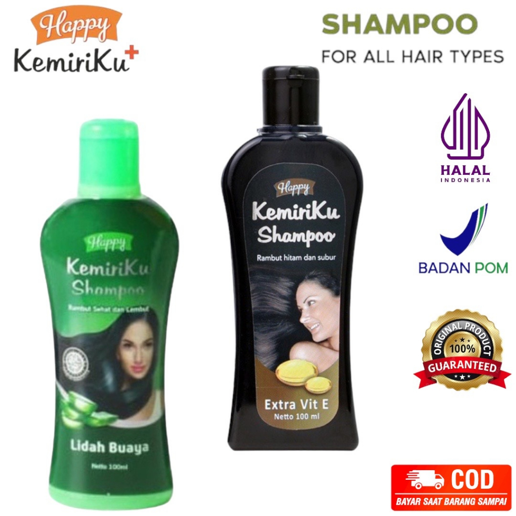 Happy Kemiriku Shampoo 100 ml/Shampoo/Perawatan Rambut