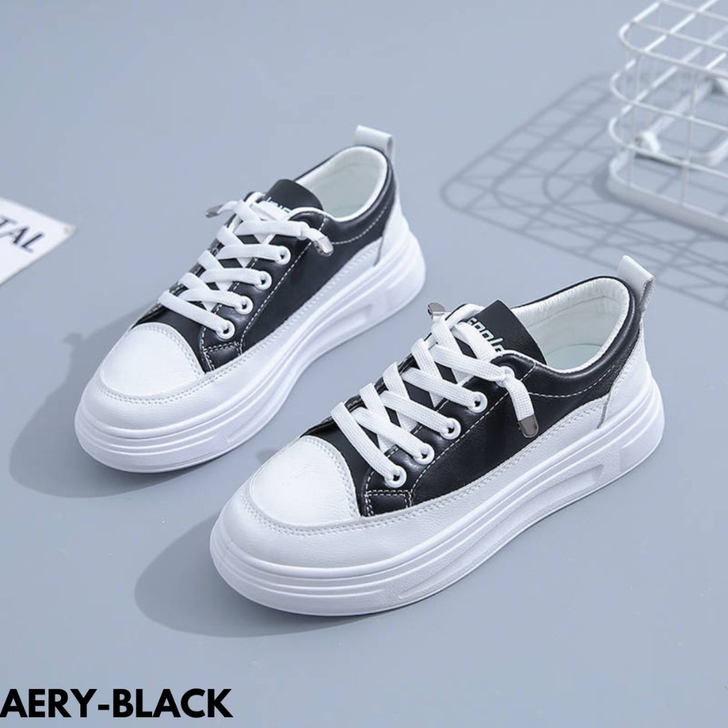 FINDME 36-40 AERY SEPATU WANITA PRAKTIS KEKINIAN TERBARU NYAMAN PU IMPORT