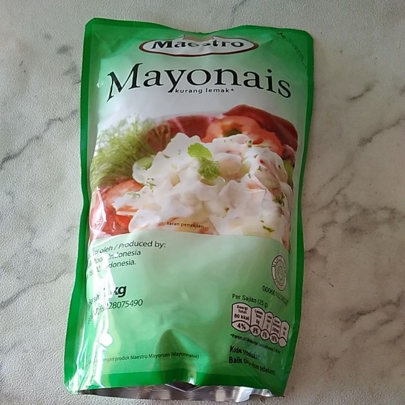 

MAYONAIS MAESTRO KURANG LEMAK 1 KG