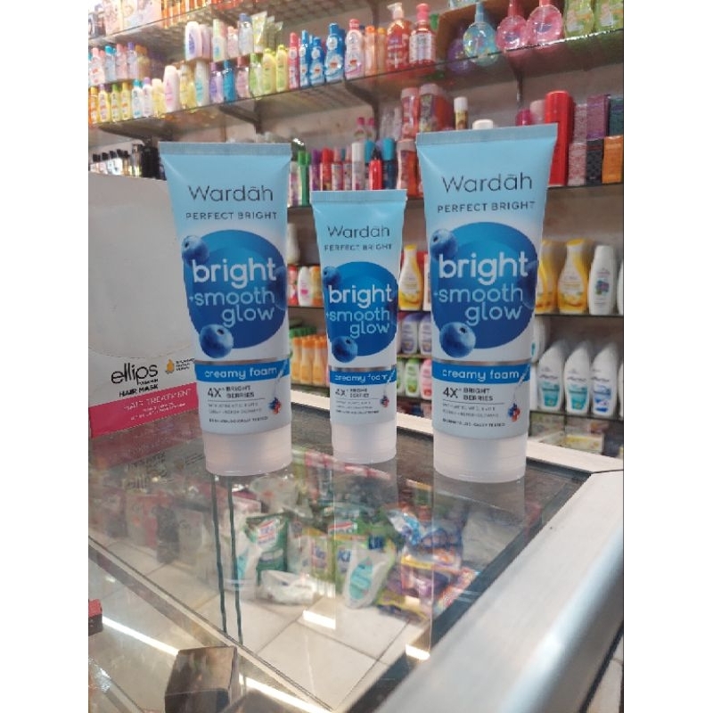 WARDAH Perfect Bright + Smooth Glow Creamy Foam 100ml