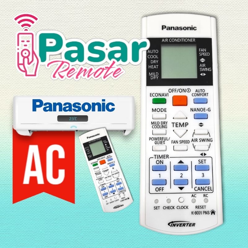 Remote / Remot AC Panasoni