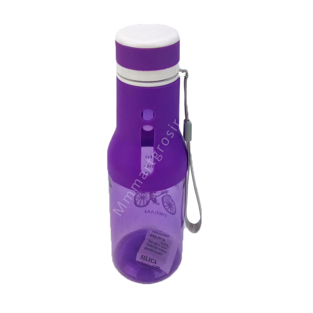 Tumbler / Botol Minum Desain Trendy / Botol Bening / 550ml