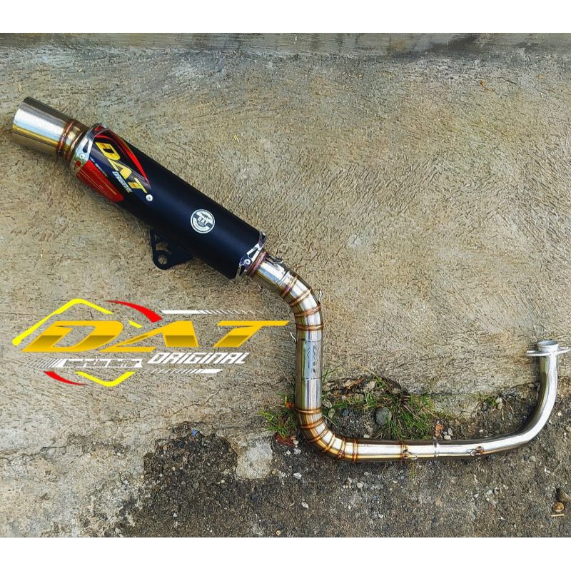 Knalpot samlong vario,beat,nmax,aerox original DAT ( free braket )