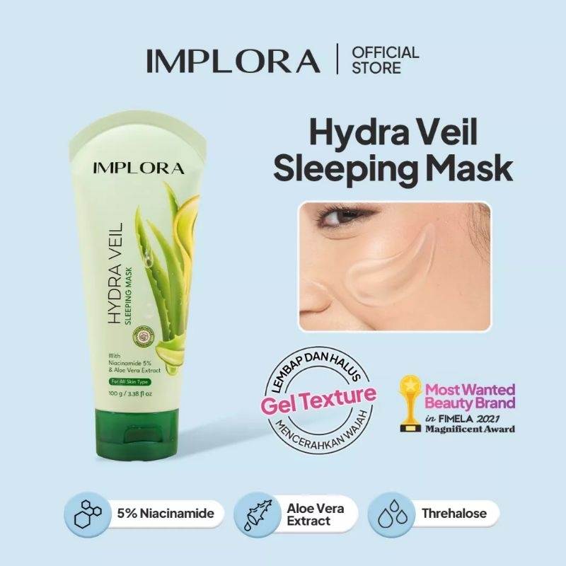 implora Hydra Veil Sleeping Mask