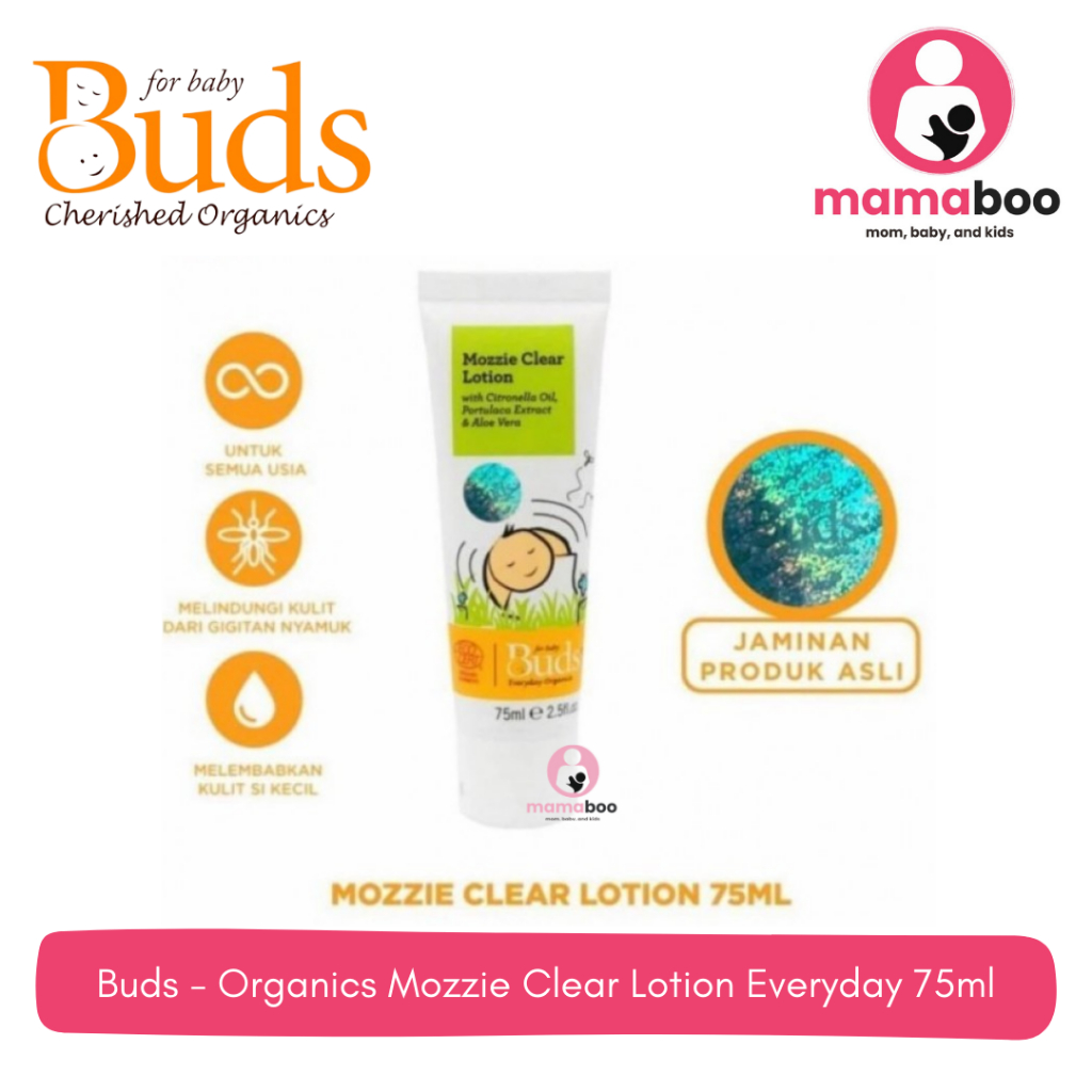 Buds - Organics Mozzie Clear Lotion Everyday