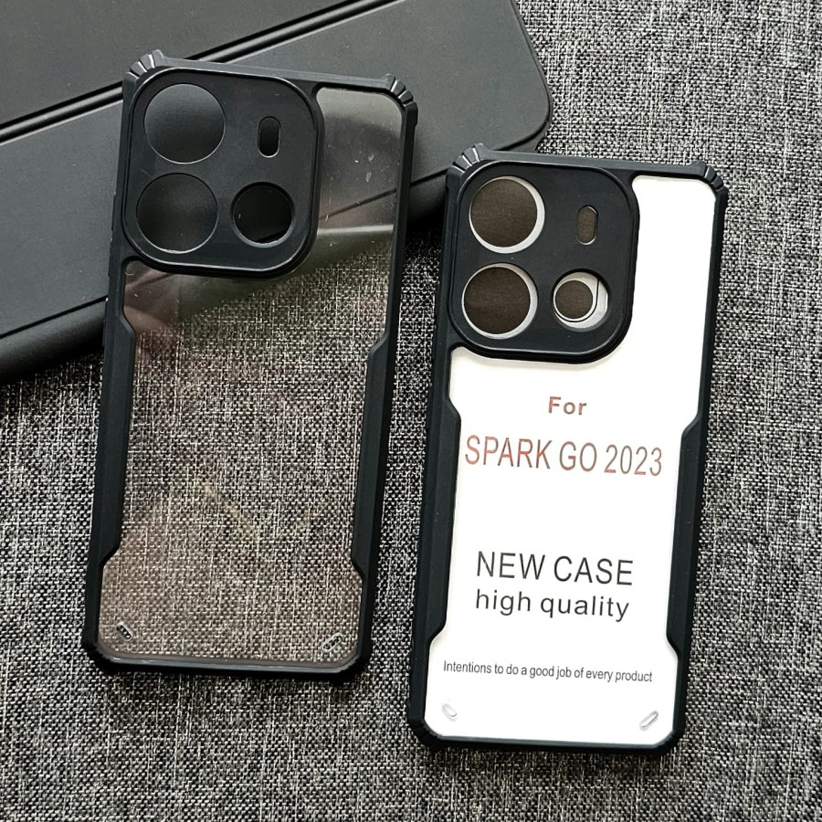 TECNO POVA 4 PRO POVA 4 POVA NEO 2 POVA 2 SPARK GO 2023 SPARK 6 GO CASE HARDCASE FUZE BENING CLEAR SHOCKPROOF IPAKY BENING CASING PROTECT CAMERA COVER PELINDUNG KAMERA