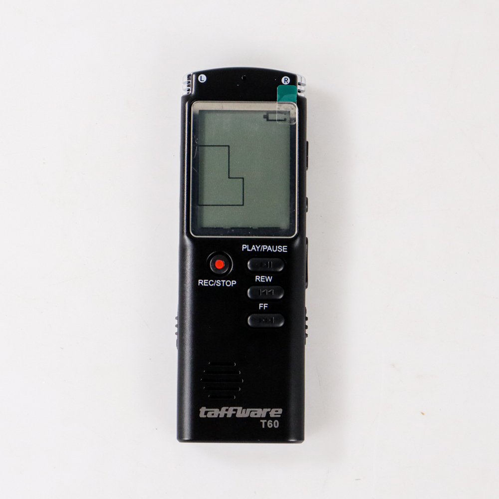 Taffware Perekam Suara Digital Voice Recorder 8GB - T60 - Black