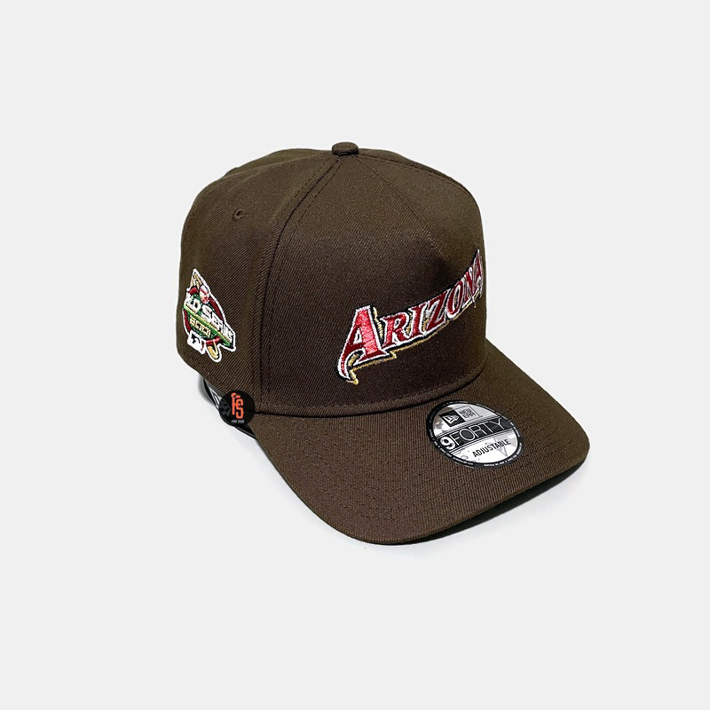 TOPI NEW ERA ORIGINAL A FRAME WS 2001 ARIZONA DIAMONDBACKS WALNUT