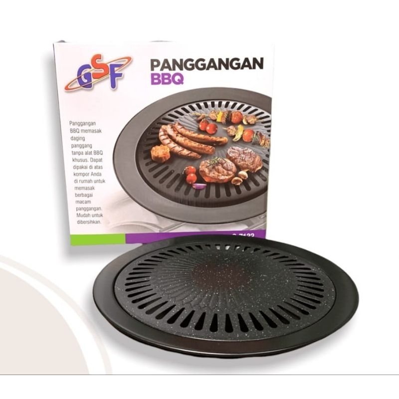 Bakaran / Panggangan BBQ teflon bulat gsf