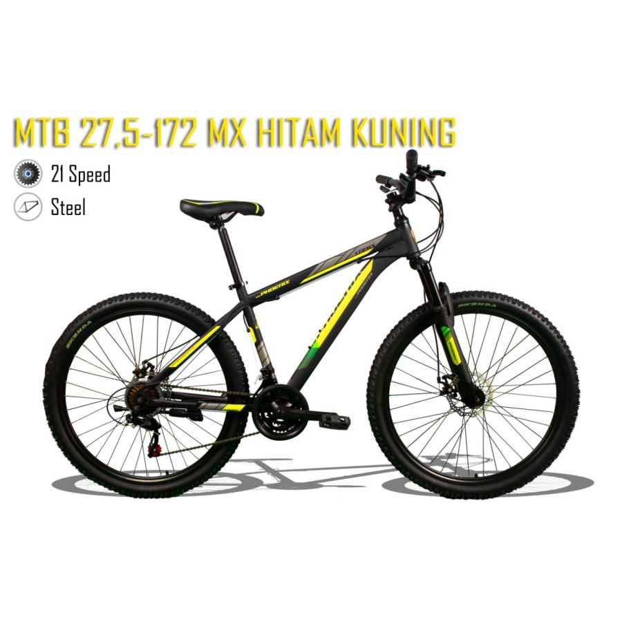 Sepeda mtb 27.5" phoenix 172 MX sepeda gunung bike mountain sepeda gunung dewasa - gowes laju
