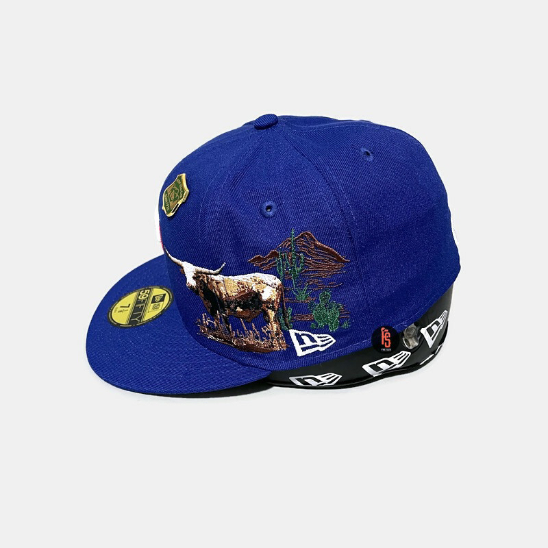 TOPI NEW ERA ORIGINAL 5950 STATE PARK TEXAS RANGERS BLUE