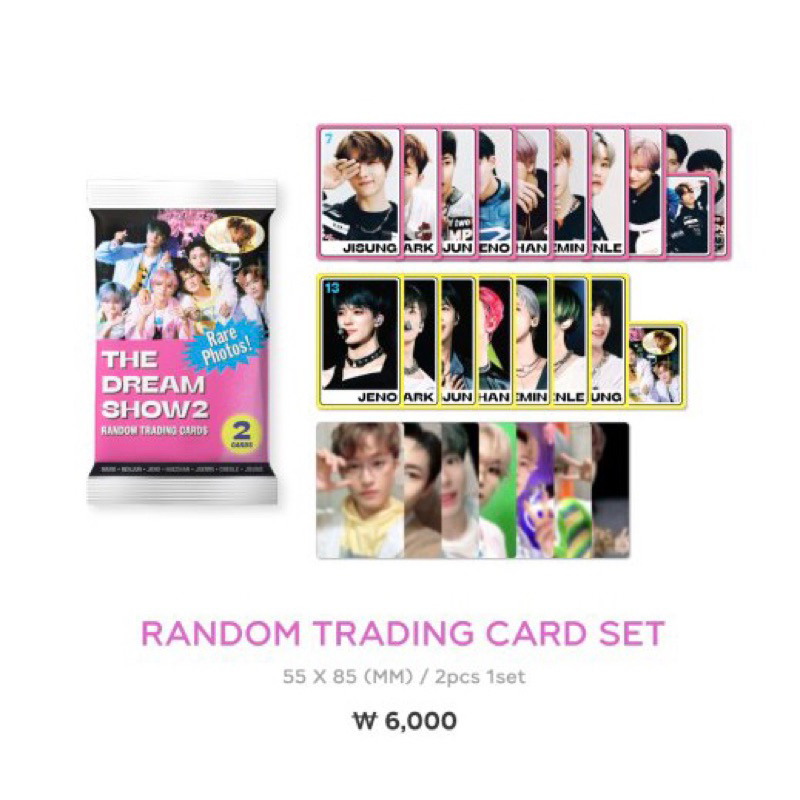 [PO] MD NCT DREAM - THE DREAM SHOW 2 ENCORE (TRADING CARD)