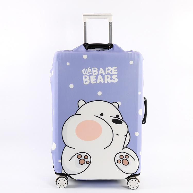 Sarung Koper Import Elastis Banyak Motif Elastic Luggage Cover - ELC01