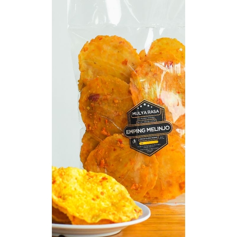 

emping melinjo pedas manis gurih
