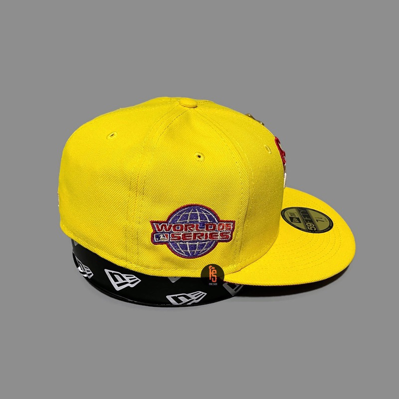 TOPI NEW ERA ORIGINAL 5950 ICYPOP CHICAGO WHITE SOX YELLOW RED