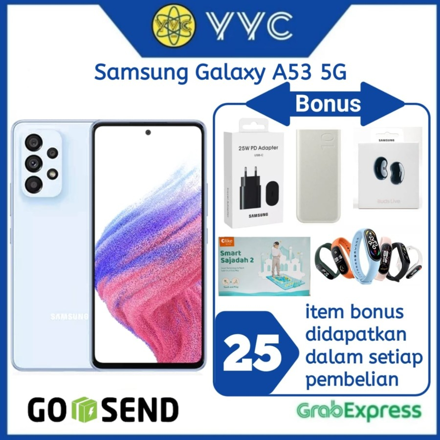 Samsung A53 5G RAM 8/128GB 5000mAh Battery - Garansi Resmi