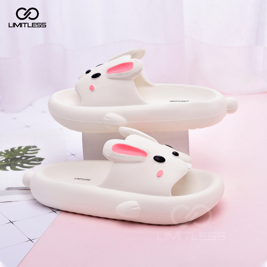 Sendal Kelinci Rabbit Anak Perempuan Lucu Rumah Terbaru 2023 Sandal Anak Kelinci Empuk Korean Style