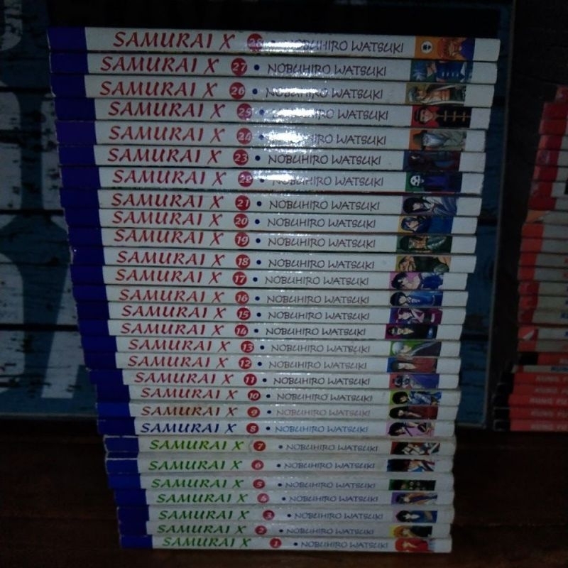 KOMIK SAMURAI X - NOBUHIRO WATSUKI SET