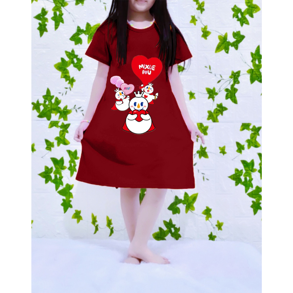 DASTER ANAK PEREMPUAN MIXUE 312 TAHUN