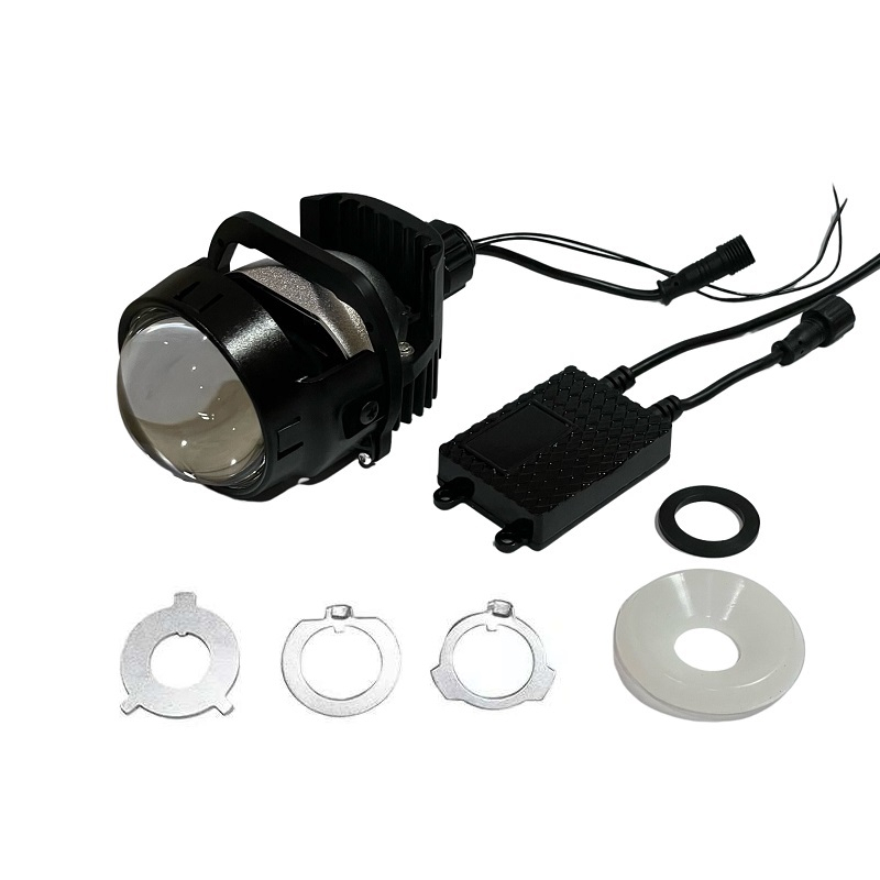 Lensa Lampu LED Projector Projie BiLED 2.5 Inch Inci Inchi Mobil Motor Vinyx P25
