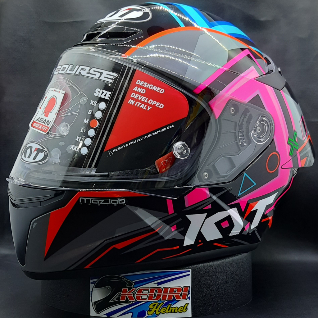 Helm KYT TT COURSE Ratthapark Play Squid Game Original