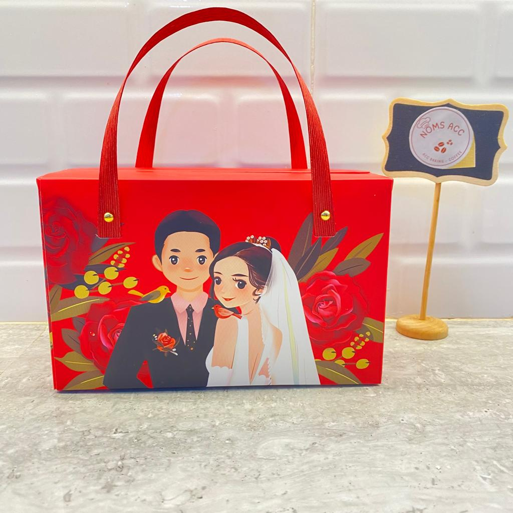 

6PCS BOX SOUVENIR NIKAHAN / GIFT BOX MARRIED / KOTAK SOUVENIR HADIAH NIKAHAN / KOTAK KADO PASANGAN / SOUVENIR / TAS KADO NIKAH / HAMPERS NIKAH / KOTAK VALENTINE / KASIH SAYANG