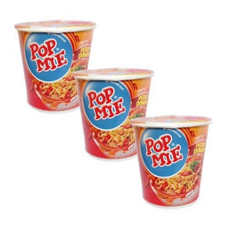 

Pop Mie Goreng Pedas Dower 75gr 3pcs