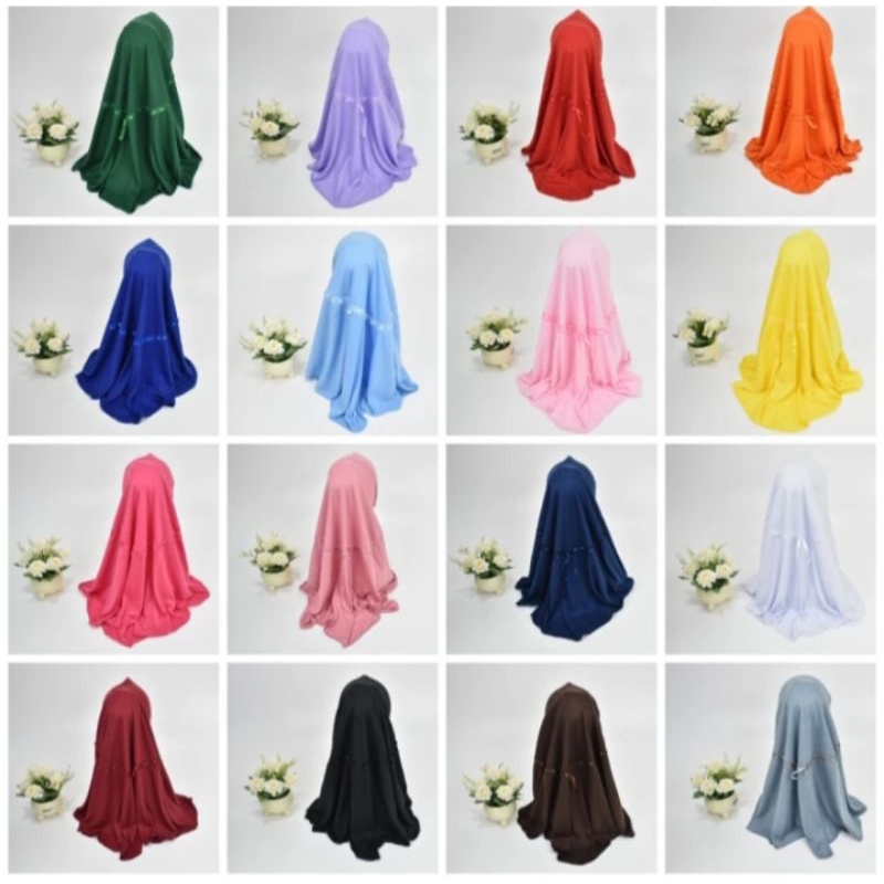 Jilbab Serut Anak SD TK Super