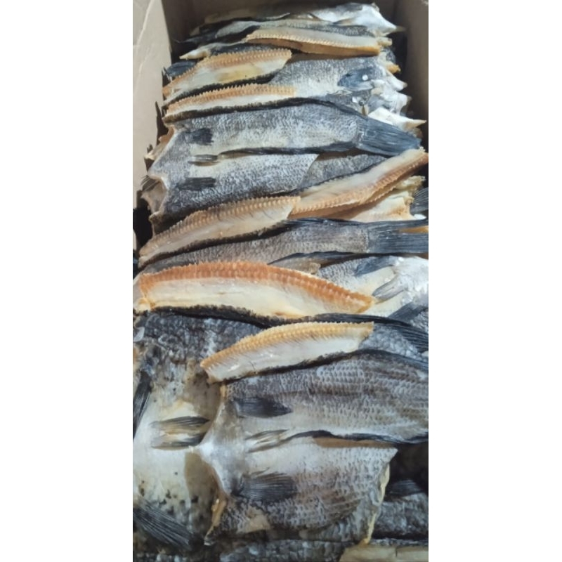 

Ikan asin Gabus dan kerandang asli kalimantan