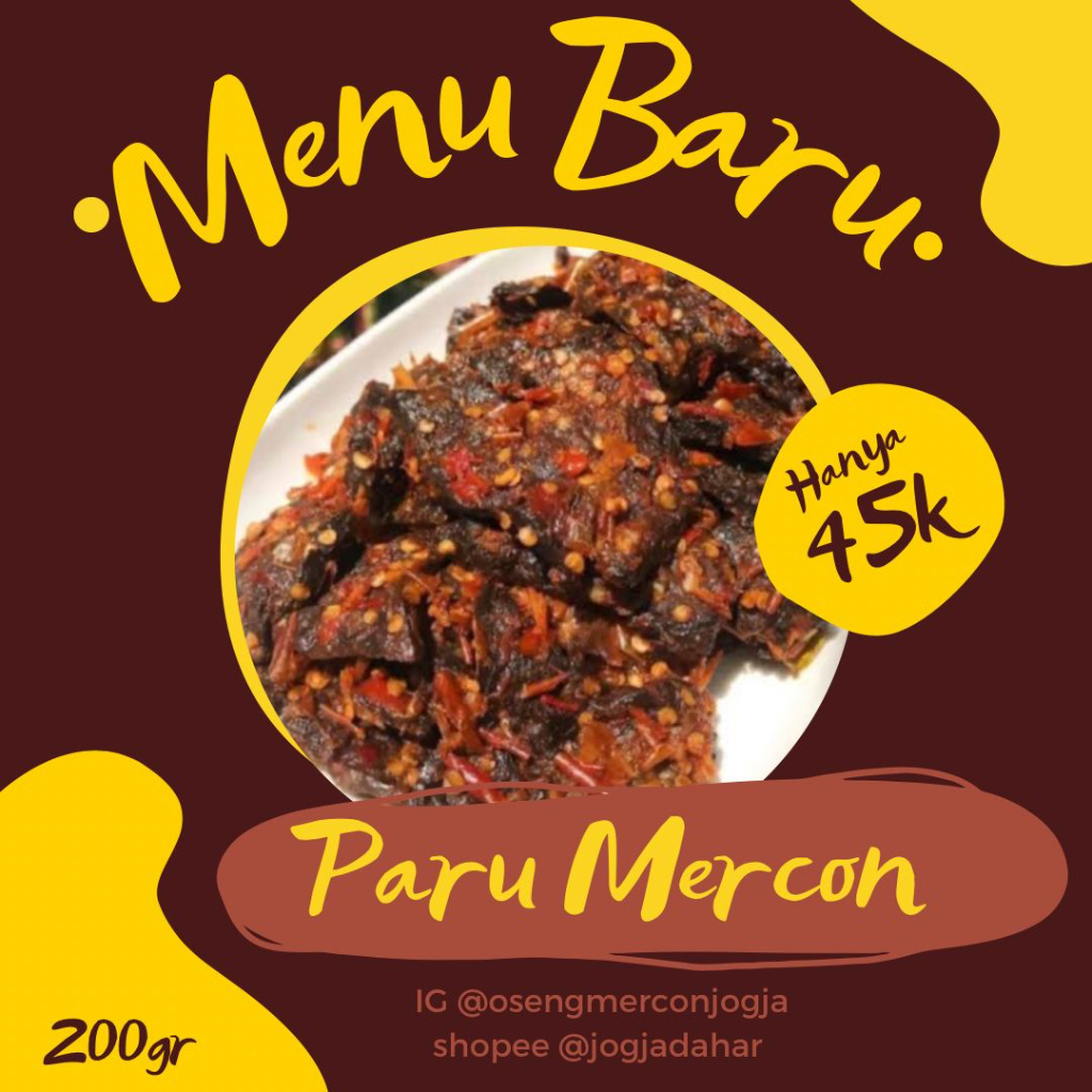 

Oseng Mercon Jogja Mba Suci (PARU)